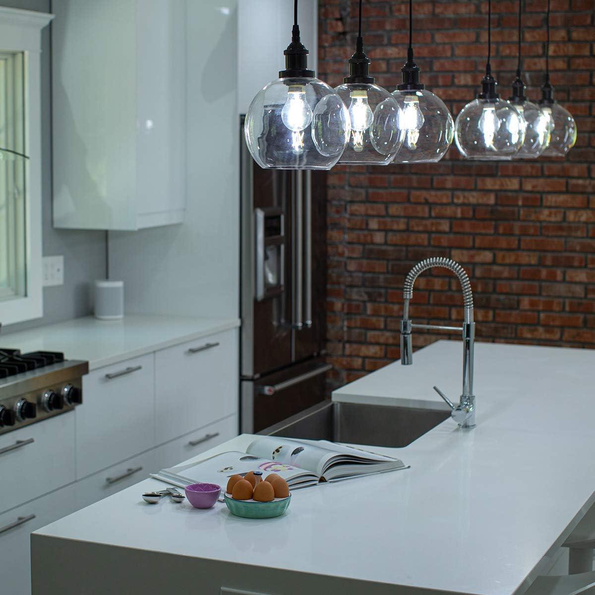 Solana A19 WiFi Connected Edison Filament LED Smart Light Bulb, Single-A19