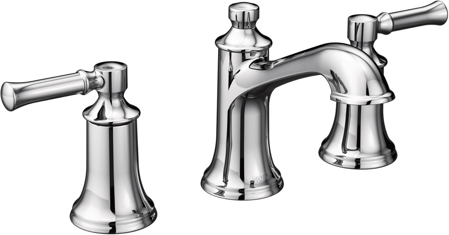 Moen Moen Dartmoor Two-Handle Widespread Bathroom Faucet Trim Kit, Valve Required T6805