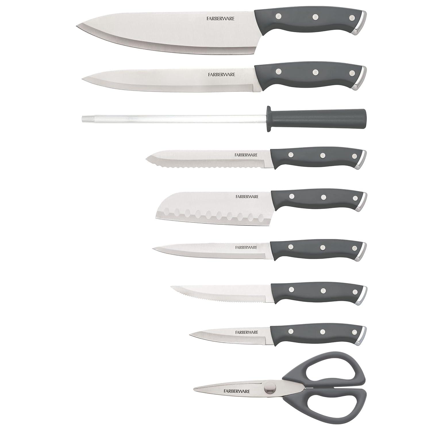 Farberware Farberware 15-Piece Triple Riveted Knife Block Set