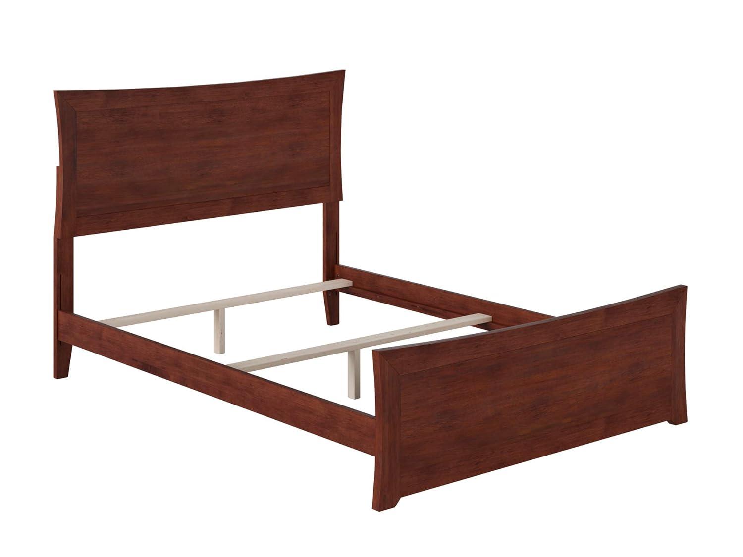 AFI Furnishings Metro Low Profile Solid Wood Platform Bed with Matching Footboard