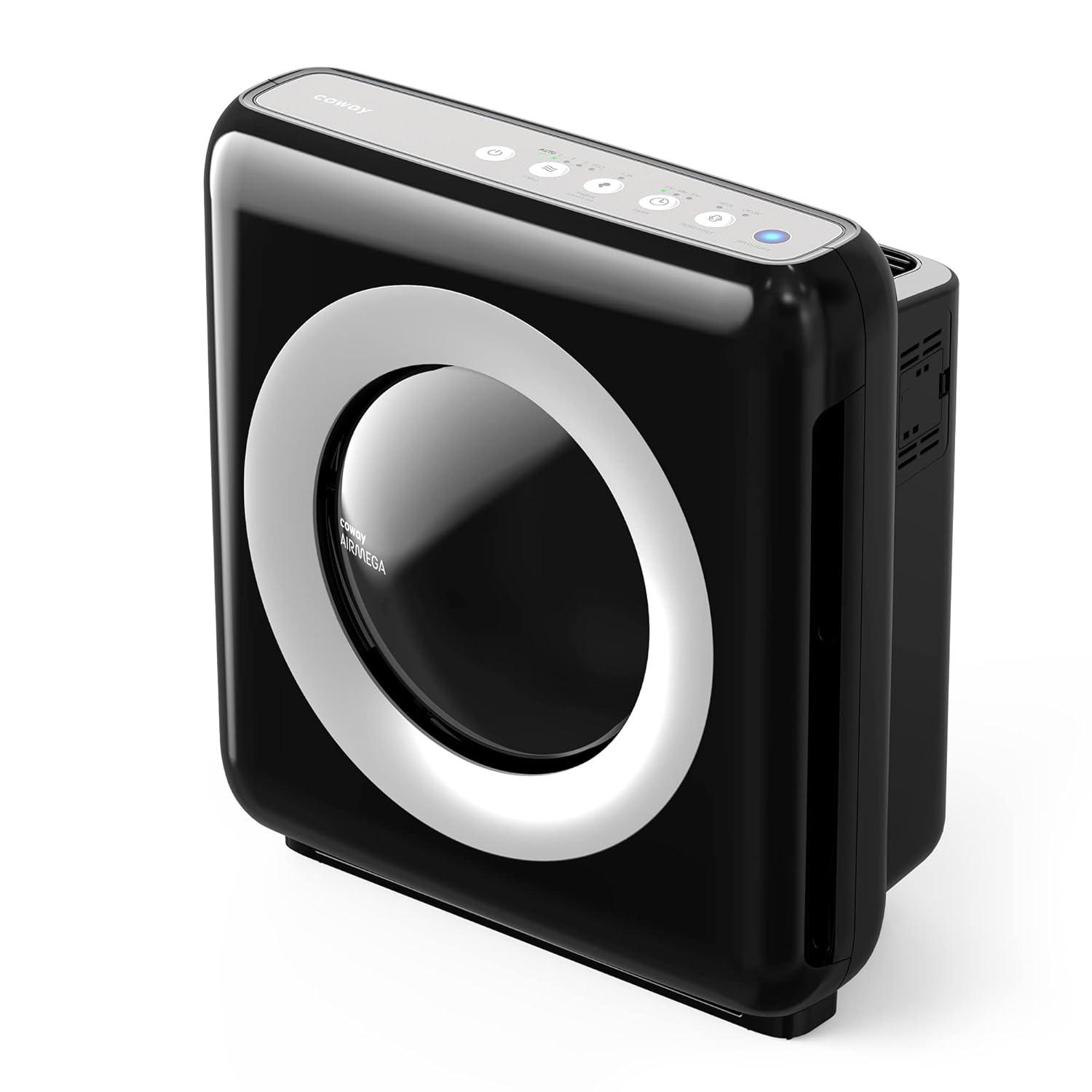 INKEDZ Airmega AP-1512HH True HEPA Air Purifier with Air Quality Monitoring, Auto Mode, Timer, Filter Indicator, Eco Mode