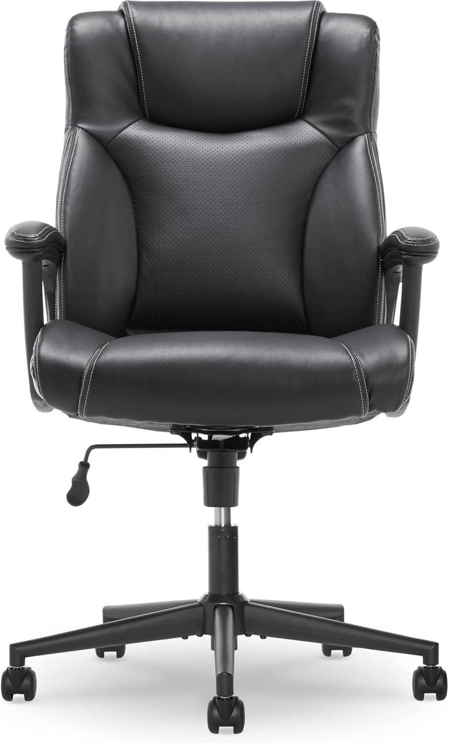 Serta Connor Ergonomic Executive Office Chair with Layered Body Pillows and Contoured Lumbar