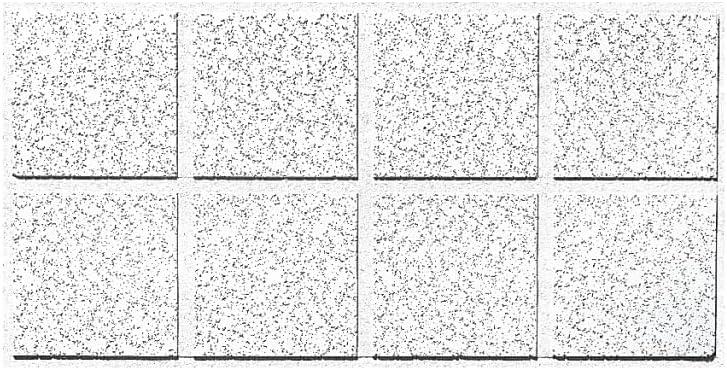 Armstrong 2x4 CORTEGA SECOND LOOK Acoustic Ceiling Tiles for Suspended Ceiling Grids, 10-tiles per pack, White