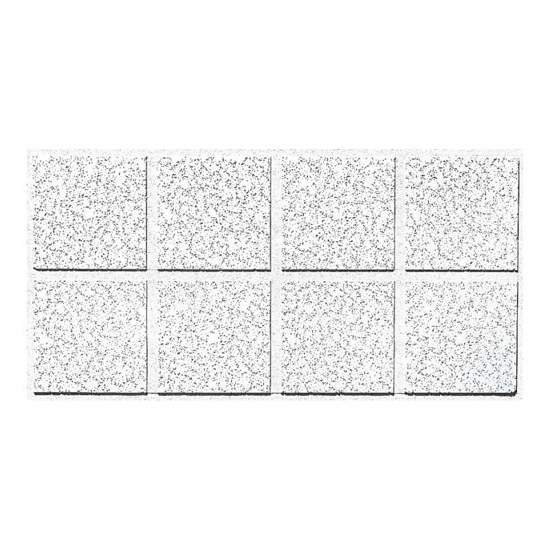 Armstrong 2x4 CORTEGA SECOND LOOK Acoustic Ceiling Tiles for Suspended Ceiling Grids, 10-tiles per pack, White
