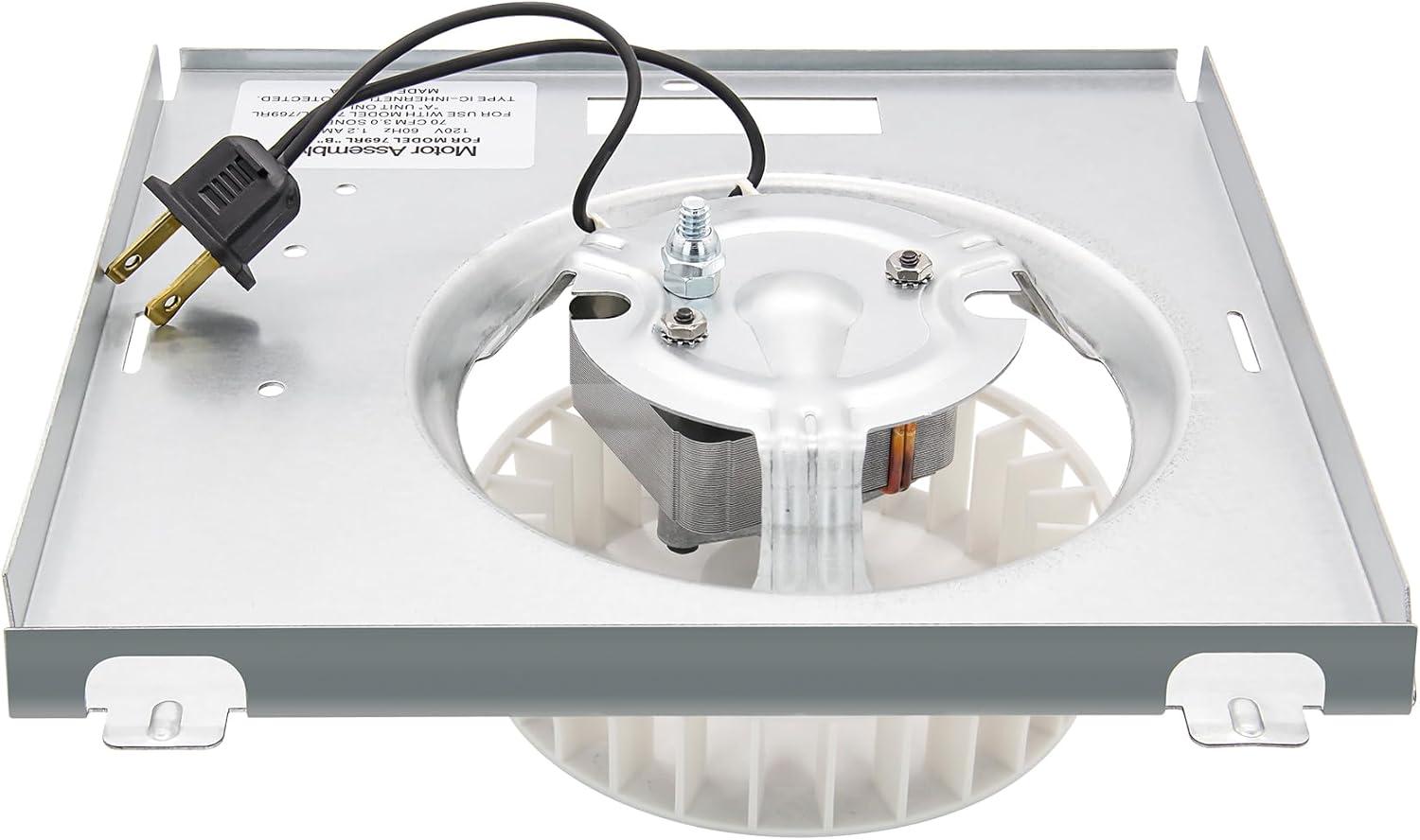 S0504B000 Bathroom Fan Motor Assembly Compatible with Bro-an Nutone 769RL for B Unit, Repalce Models 757, 769RFT-R01, 769RL, 769RL-R01 and VF707RCN. 765RL