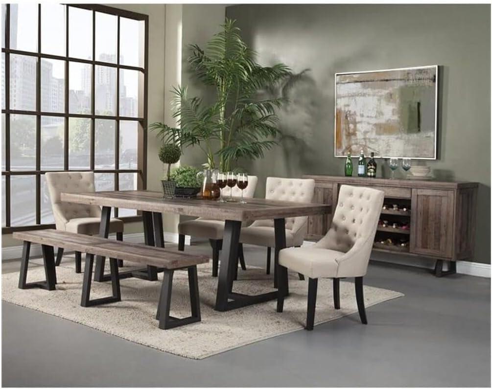 Alpine Furniture Prairie Upholstered Side Chairs