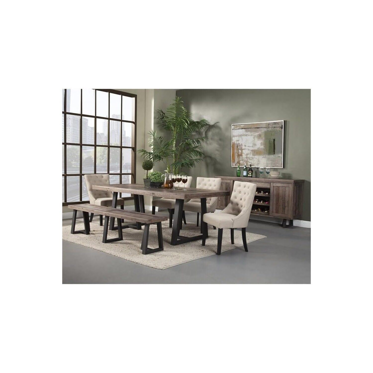 Alpine Furniture Prairie Upholstered Side Chairs