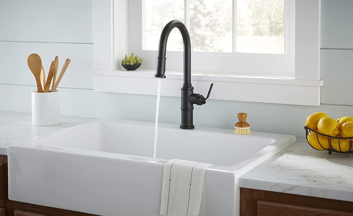 Kinzie Single Handle Pull-Down Kitchen Faucet