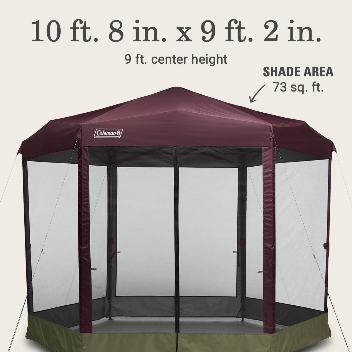 Coleman Back Home™ 10.5 x 9 Screen Canopy Tent