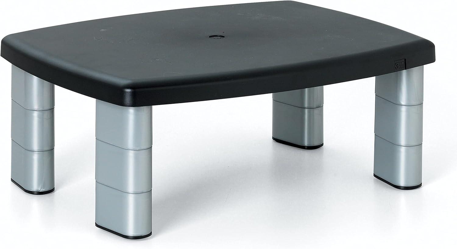 3M 3M Adjustable Height Monitor Stand Plastic Stackable Monitor Stand