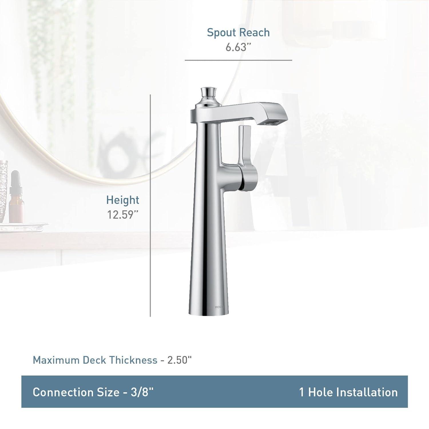 Flara Vessel Sink Bathroom Faucet