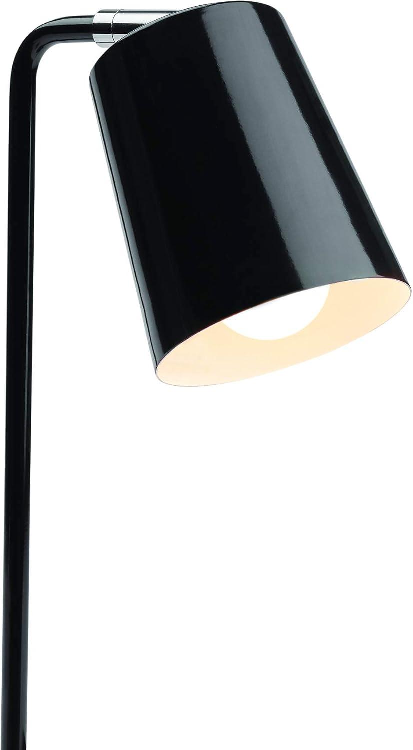 White Adjustable Metal LED Desk Lamp with Touch Switch