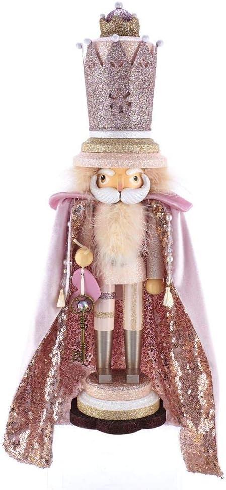 Kurt Adler 19-Inch Hollywood Pink King Nutcracker