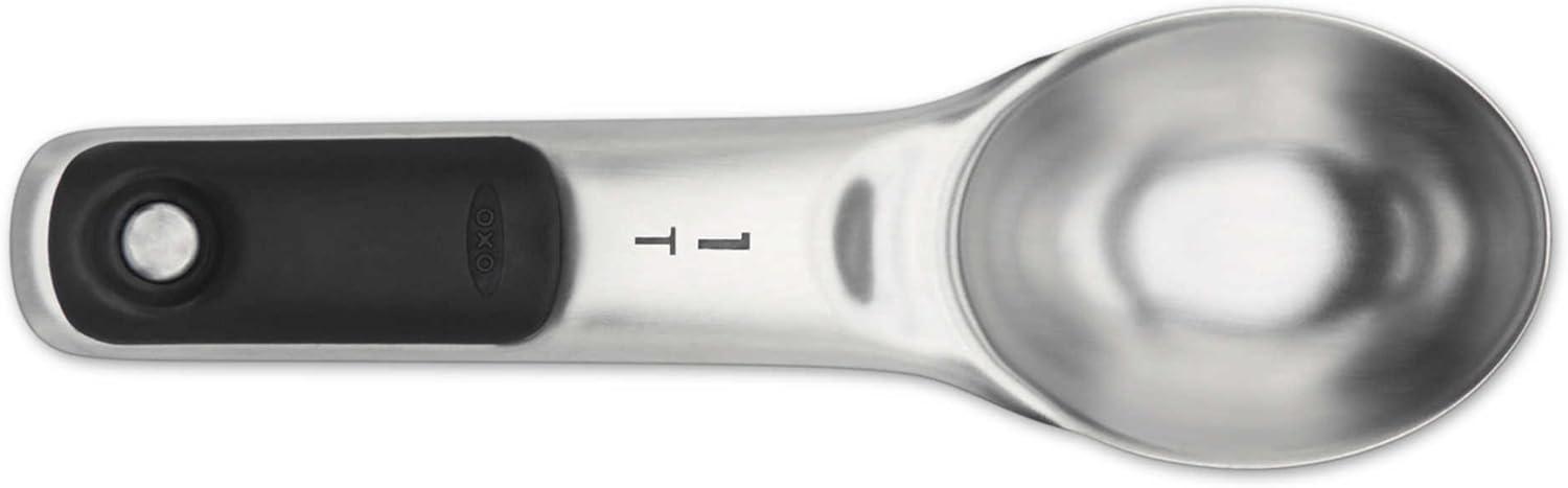 OXO Stainless Steel Magnetic Measuring Cup and Spoon Set