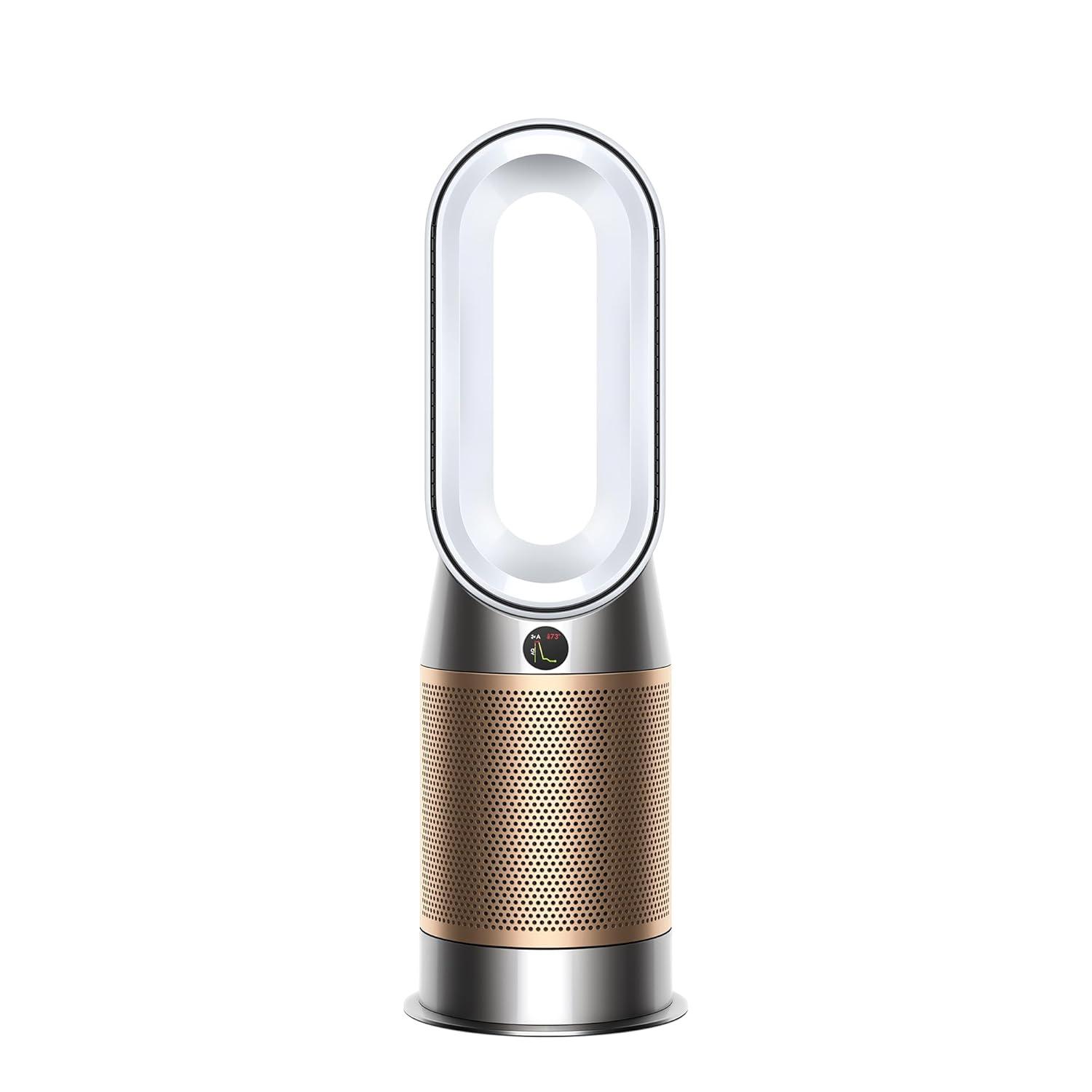 Dyson Dyson Hp09 Purifier Hot + Cool Formaldehyde Purifying Fan, White/gold