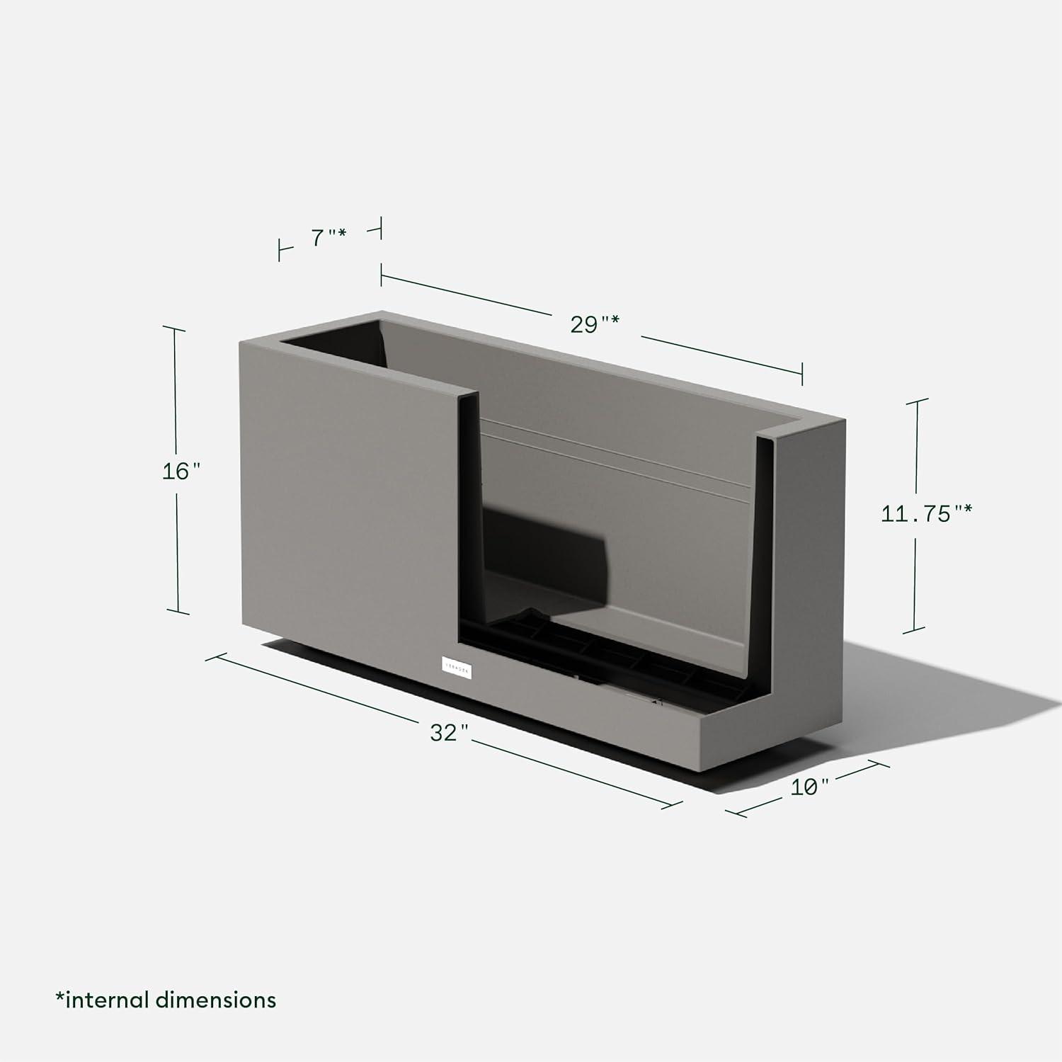 Block Series Long Box Planter