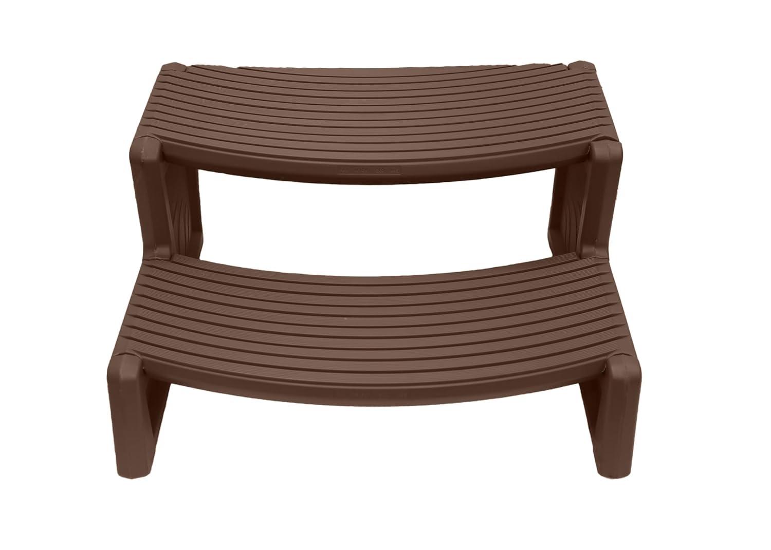 Confer Plastics Handi-Step Spa Hot Tub Stairs for Straight & Curved Spas