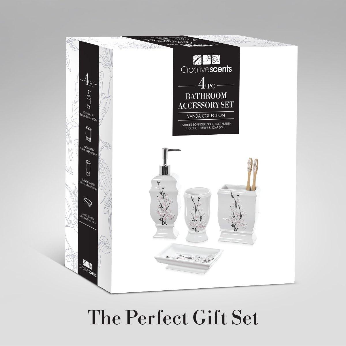 Creative Scents Vanda 4 Piece Bath Gift Set