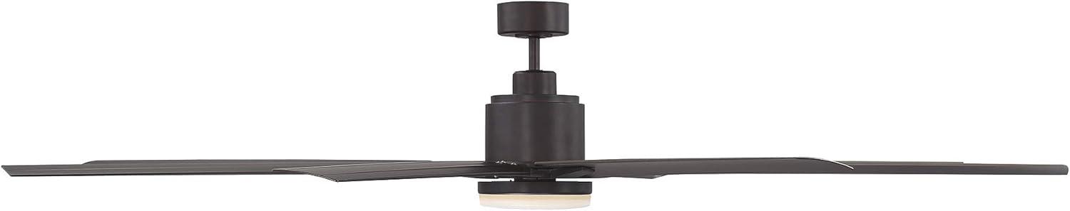 Bluffton 72" LED Ceiling Fan in English Bronze