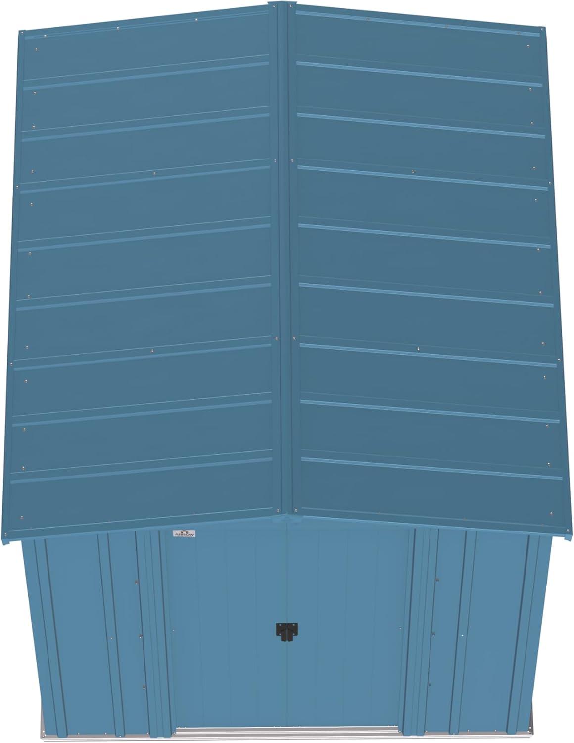 Arrow 6 ft. W x 7 ft. D Steel Vertical Storage Shed