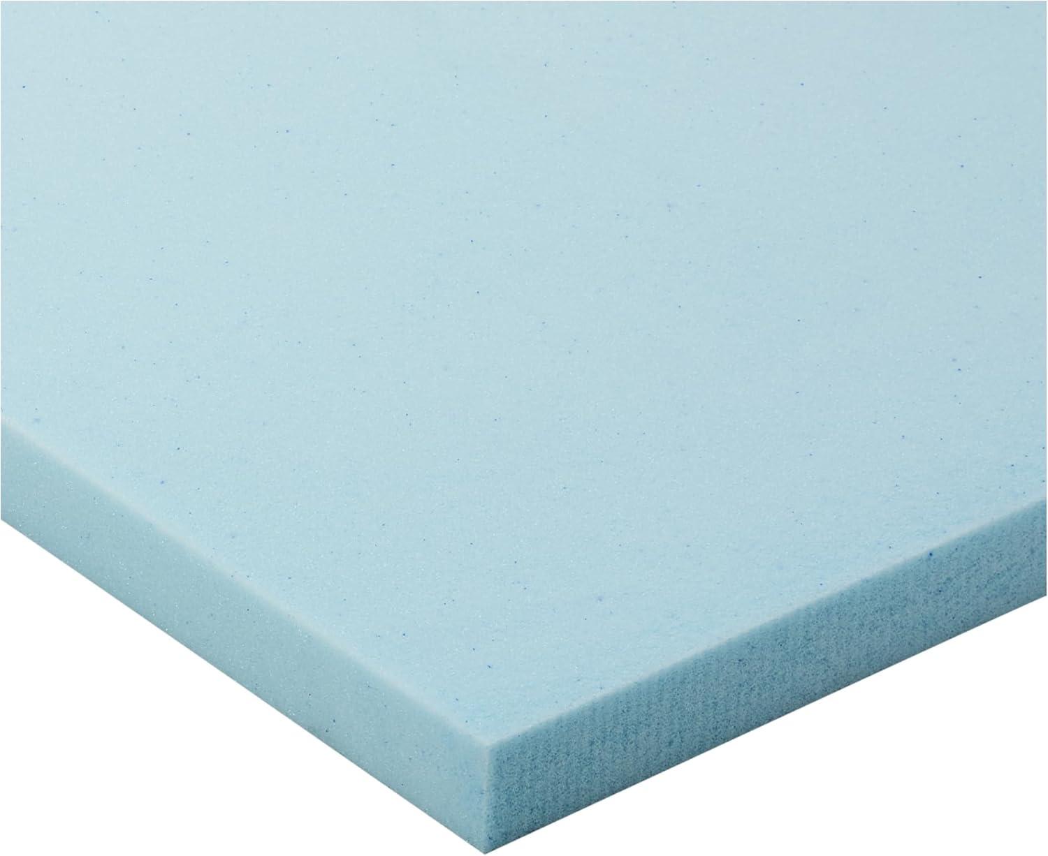 Full Size Blue Gel Memory Foam Mattress Topper