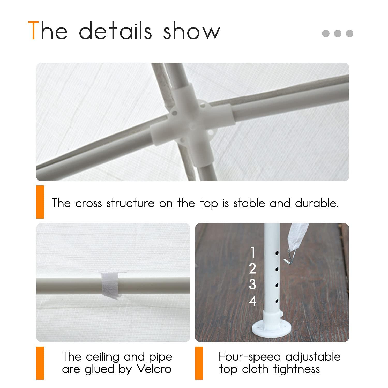 FDW 10' x 10' Outdoor Canopy Party Wedding Tent Garden Gazebo Pavilion Cater Events & Reviews | Wayfair