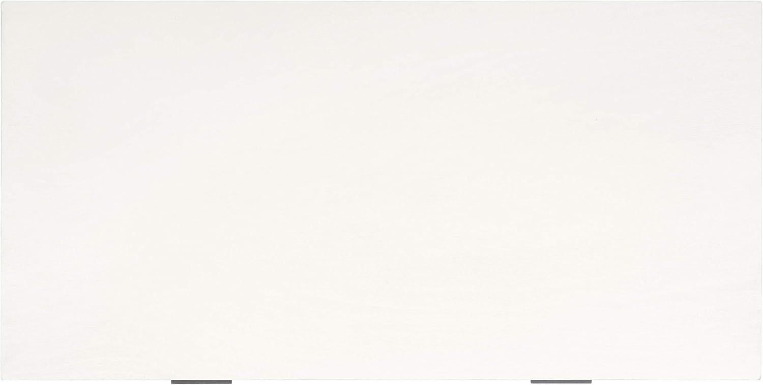 Mozart Mid-Century Coffee Table - Distressed White - Safavieh