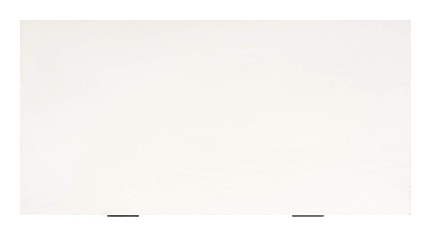 Mozart Mid-Century Coffee Table - Distressed White - Safavieh