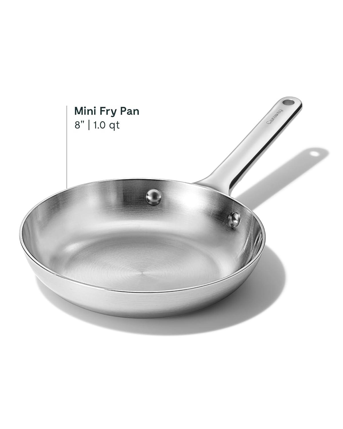 Caraway ® Stainless Steel 8" Mini Fry Pan