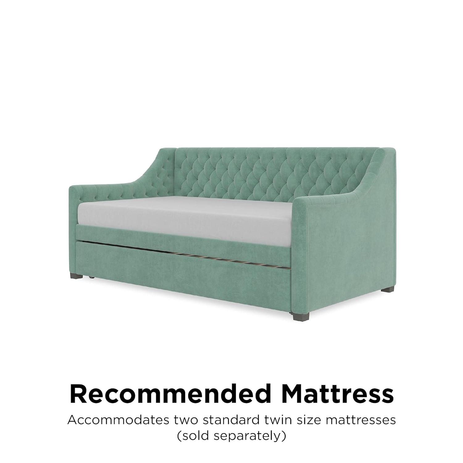 Monarch Hill Ambrosia Upholstered Daybed with Trundle