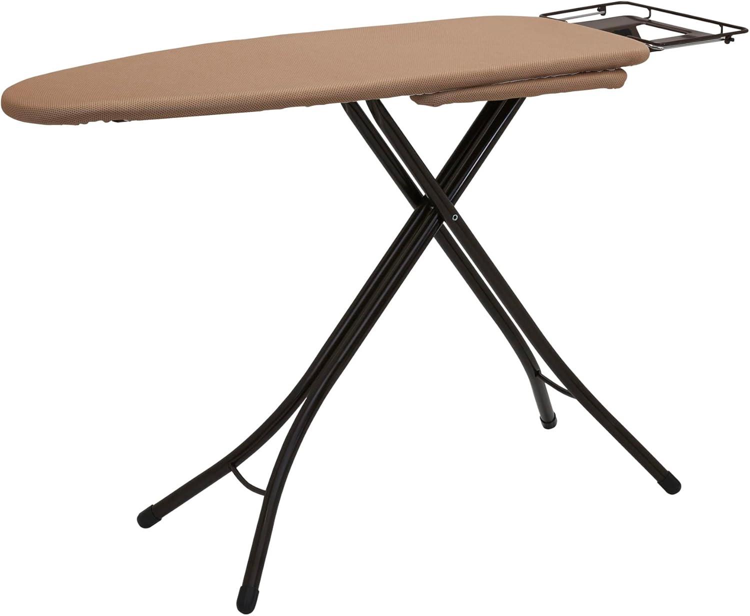 Household Essentials Mega Wide Top Ironing Board 4 Legs Antique Bronze Frame