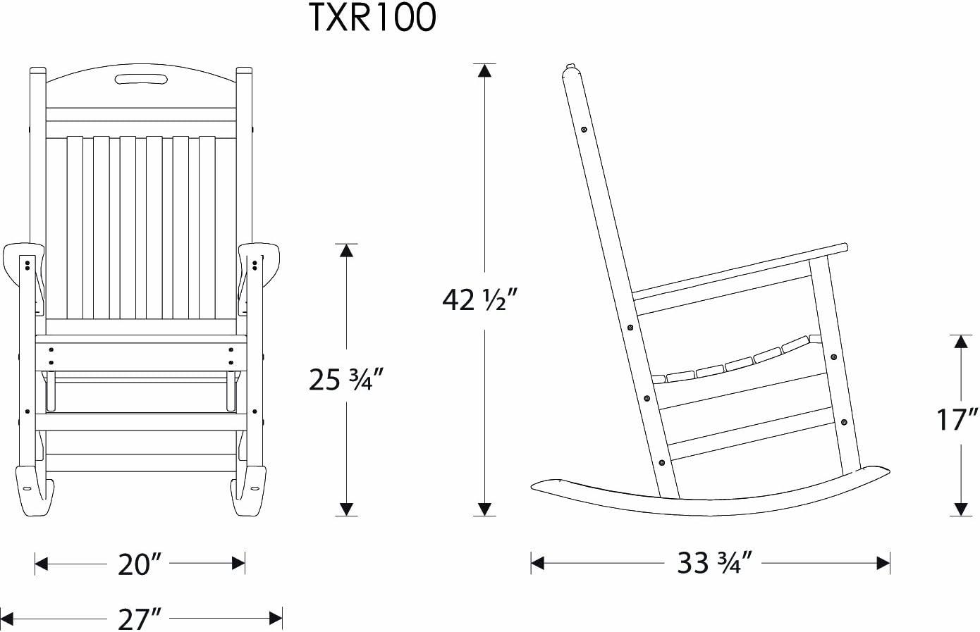 Yacht Club Rocking Chair