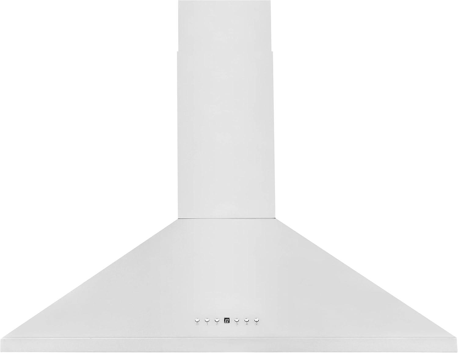 KL2 30" 400 CFM Convertible Wall Mount Range Hood in Brushed Stainless Steel