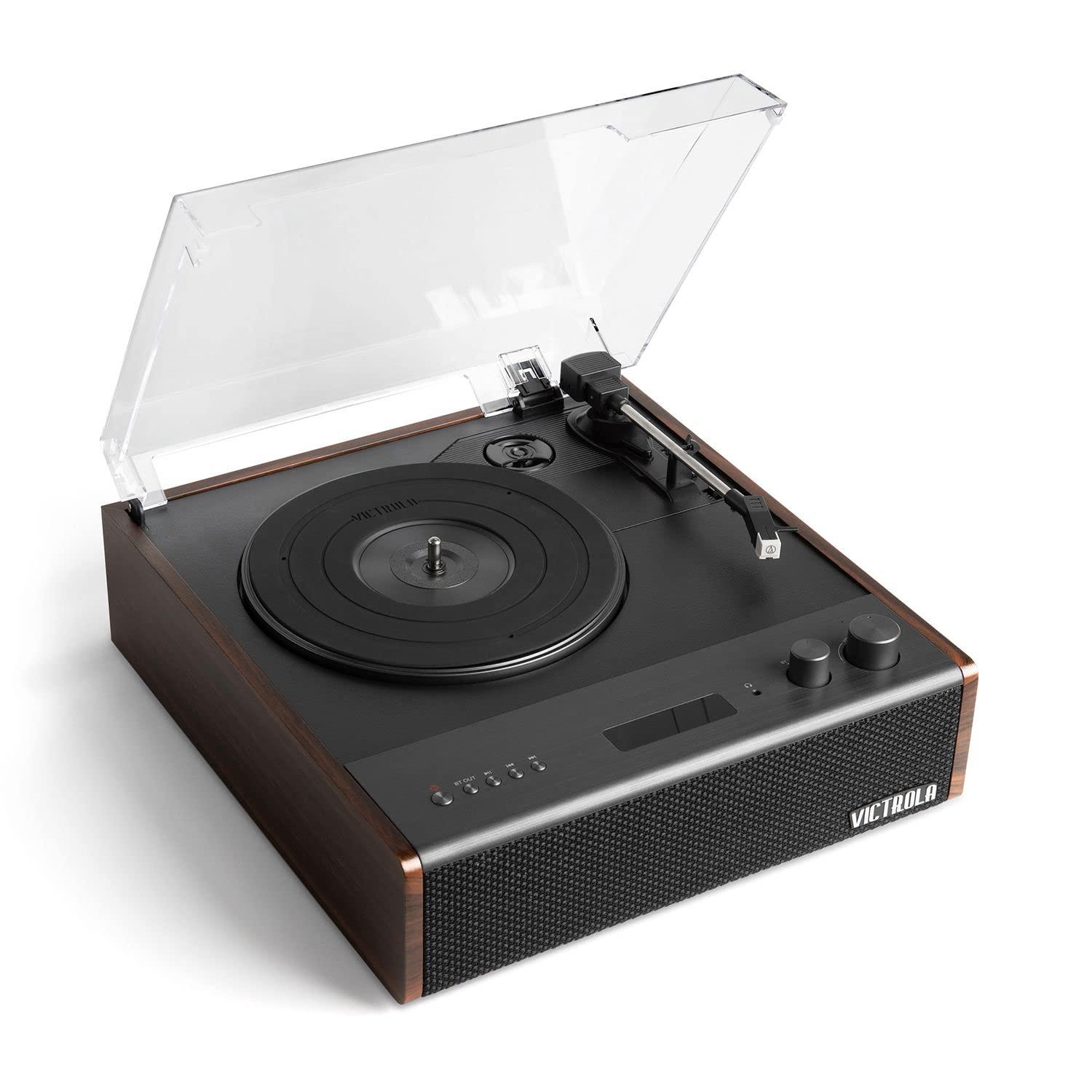 Victrola Eastwood Signature Bluetooth Record Player (Espresso)