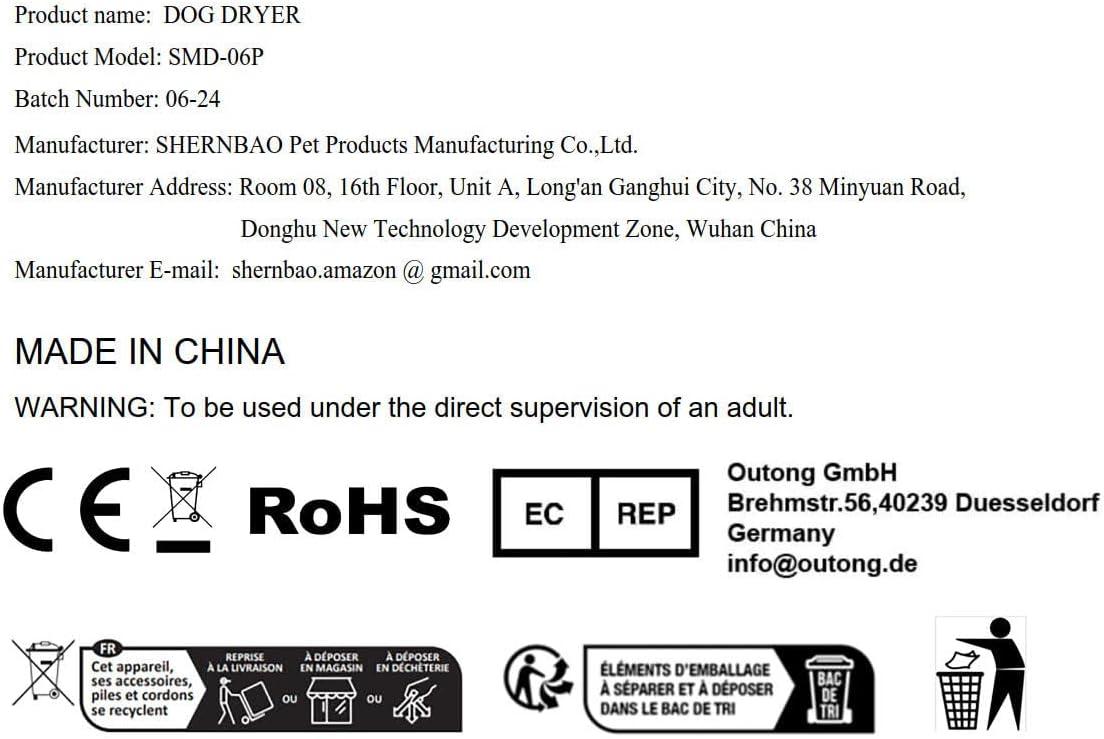 shernbao High Velocity Car & Motorcycle Dryer Blower for Auto Detailing and Cleaning Dusting