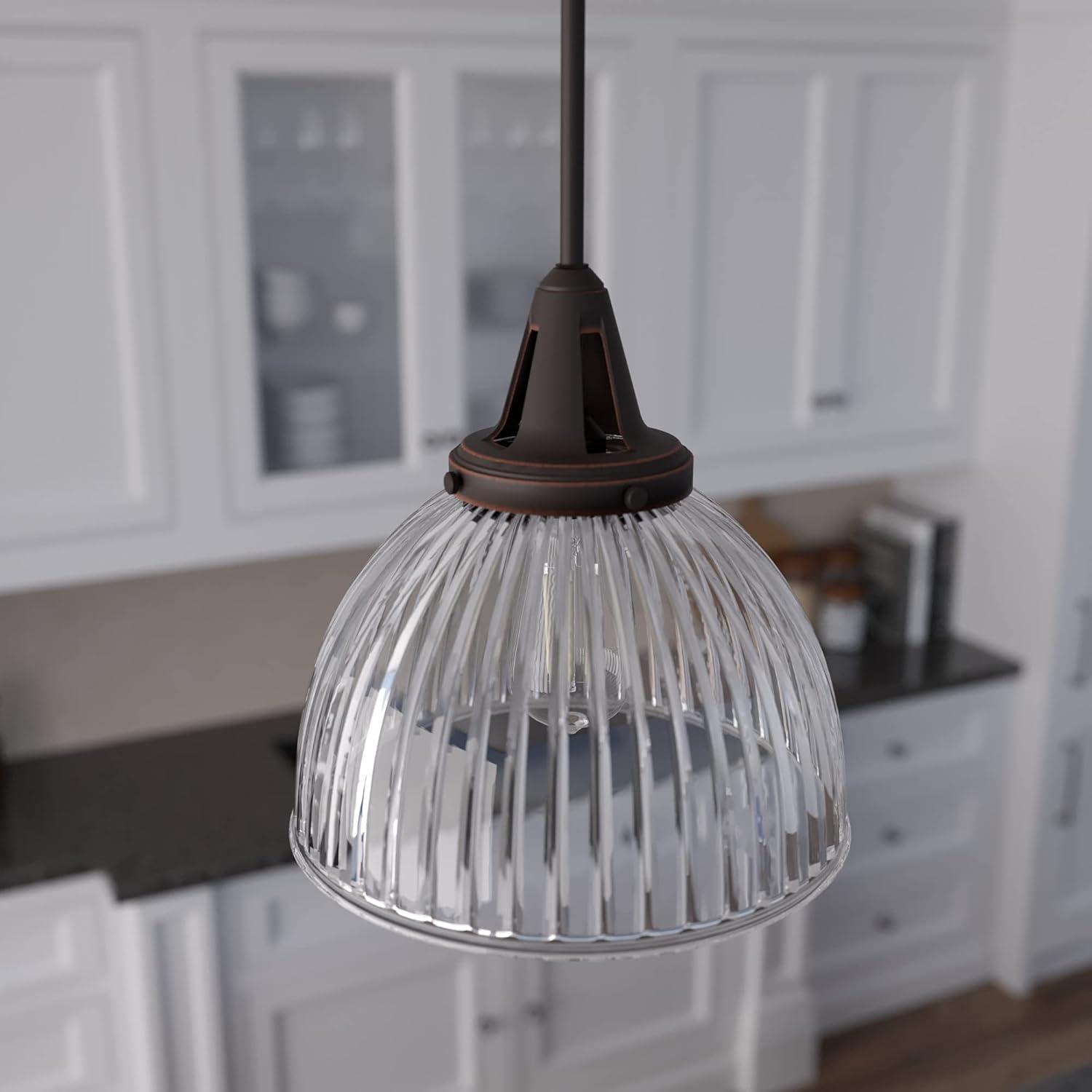 Hunter Fan Cypress Grove 1 Light Dome Pendant?