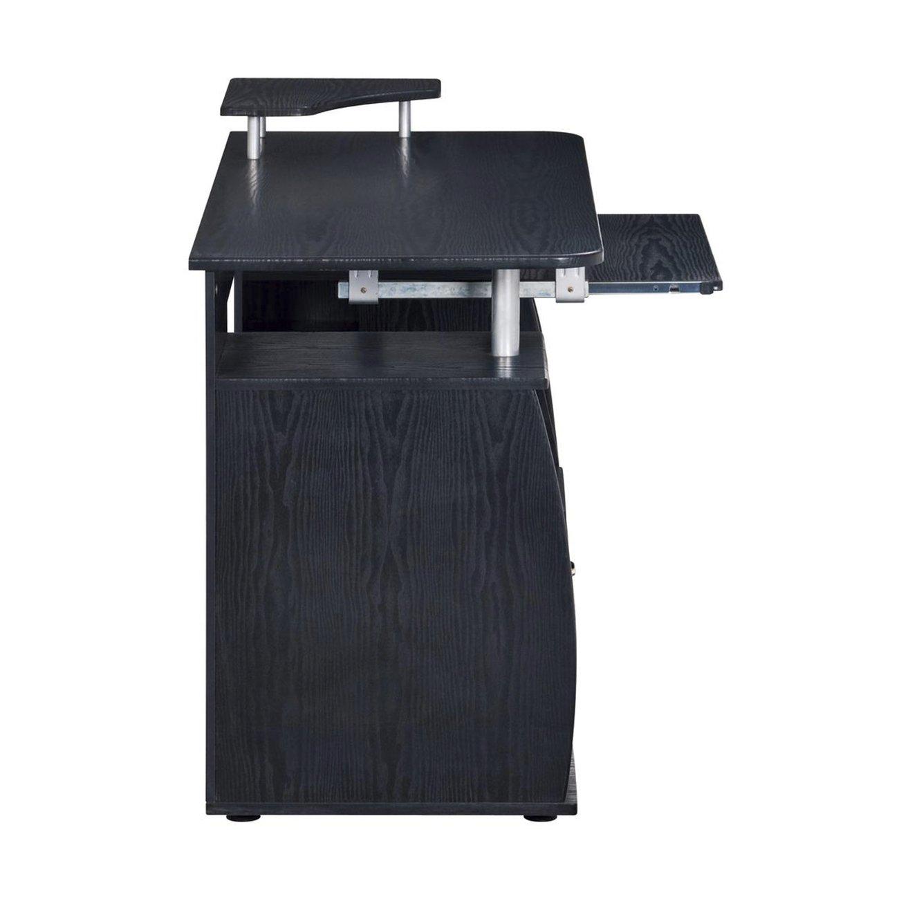 Hokku Designs Techni Mobili Complete Computer Workstation Desk With Storage