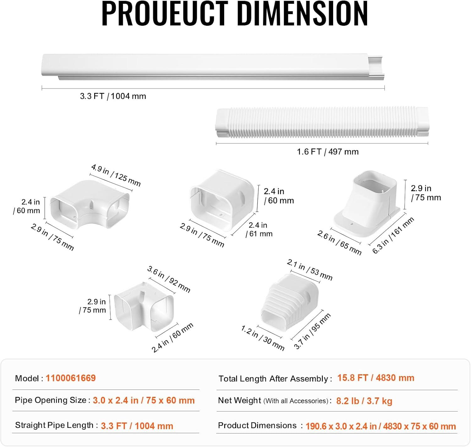VEVOR Cable Organizer (Set of 4)