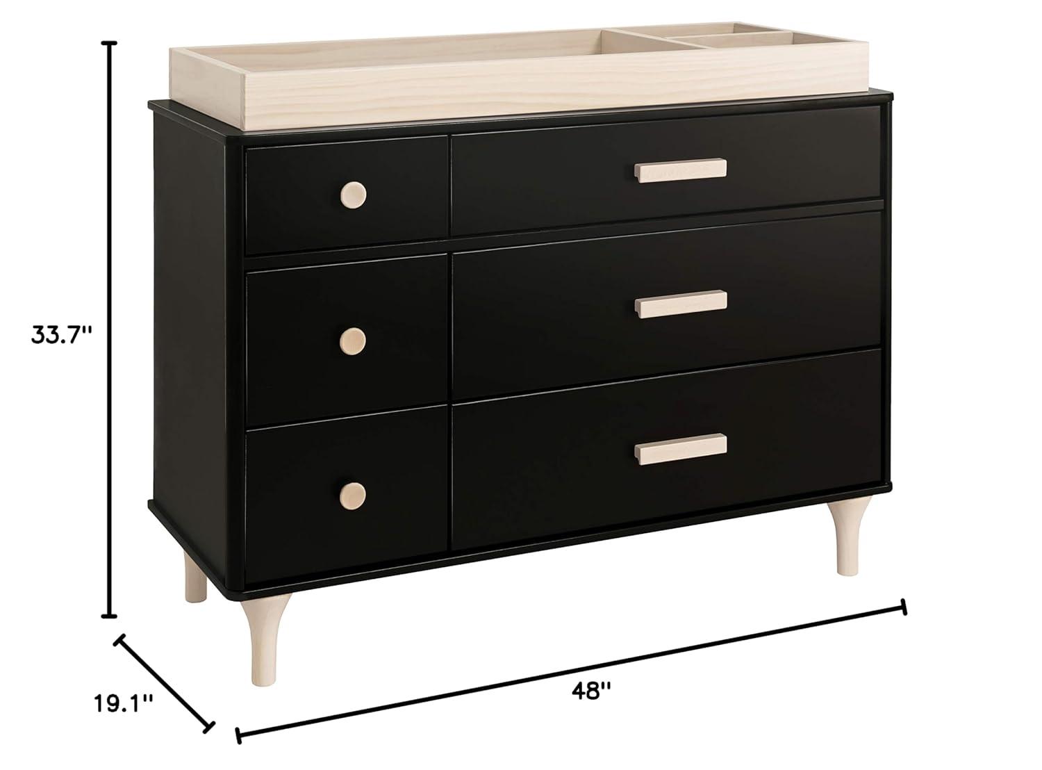 Lolly 6-Drawer Assembled Double Dresser