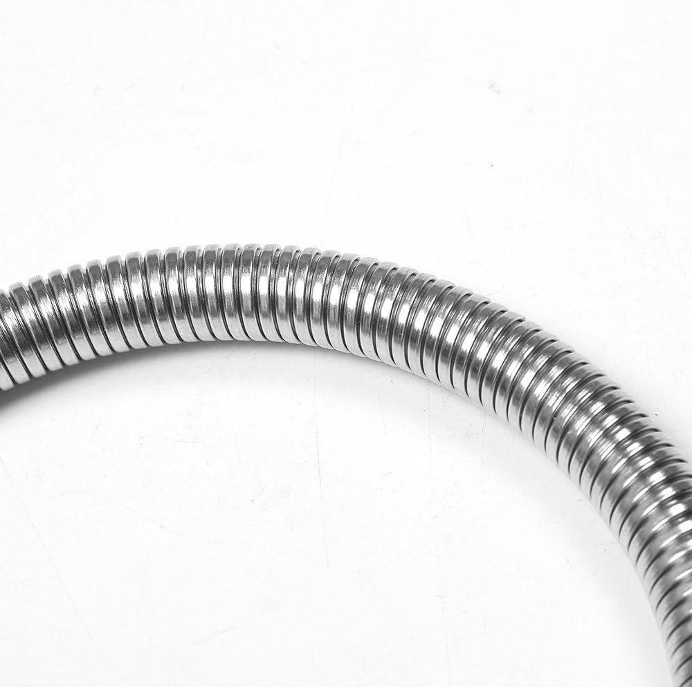 KWODE Pre-rinse Hose 38 Inch Flexible Stainless Replacement Hose for All Brand Commercial Kitchen Sink Faucet with 7/8”-20NPT Female Thread (96CM/38”)