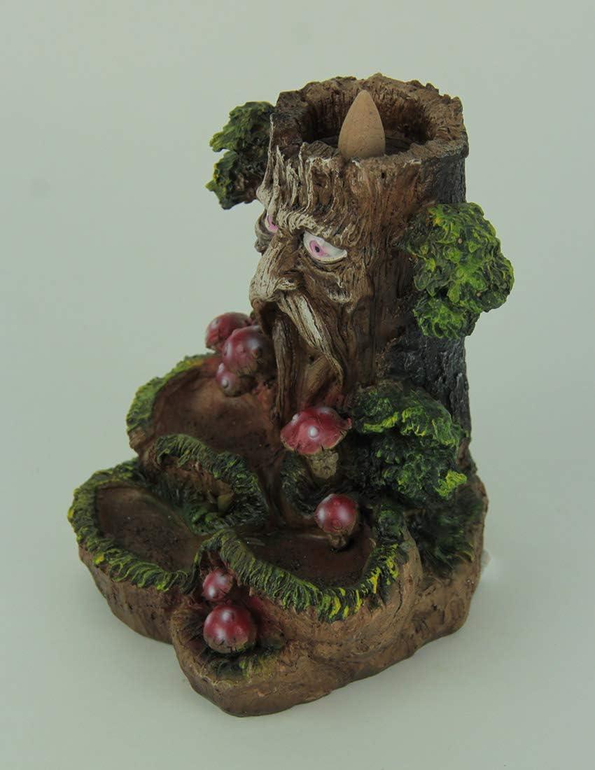 Fantasy Gifts 2847 Tree Man Incense Backflow Burner 6 X 5 inches Multicolor