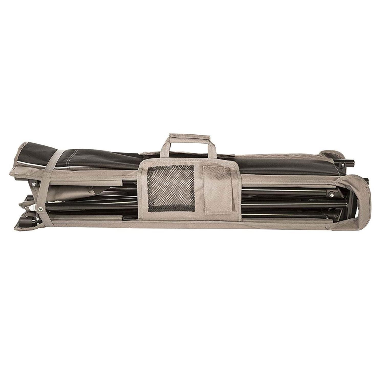 Kamp-Rite Kamp-Rite Oversized Kwik Cot Quick Setup 1 Person Sleeping Bed with Carry Bag