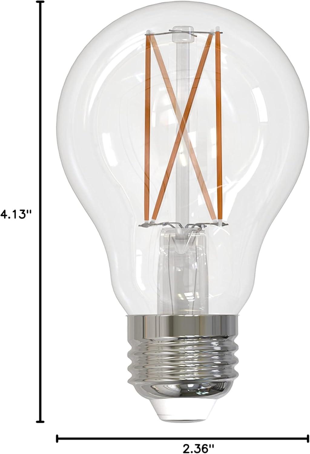 Clear Dimmable LED Filament Bulb for Decorative Fixtures