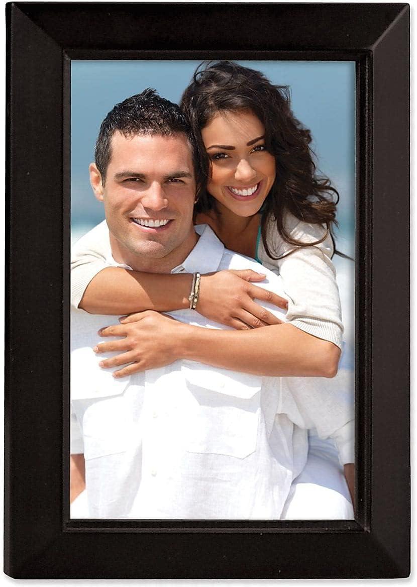 Lawrence Frames 4" x 6" Wooden Black Picture Frame 725046