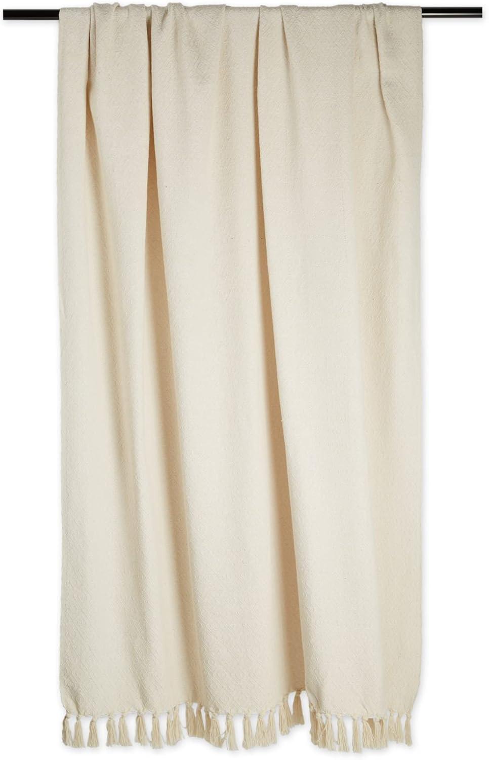 Design Imports Hand Woven Throw Blanket