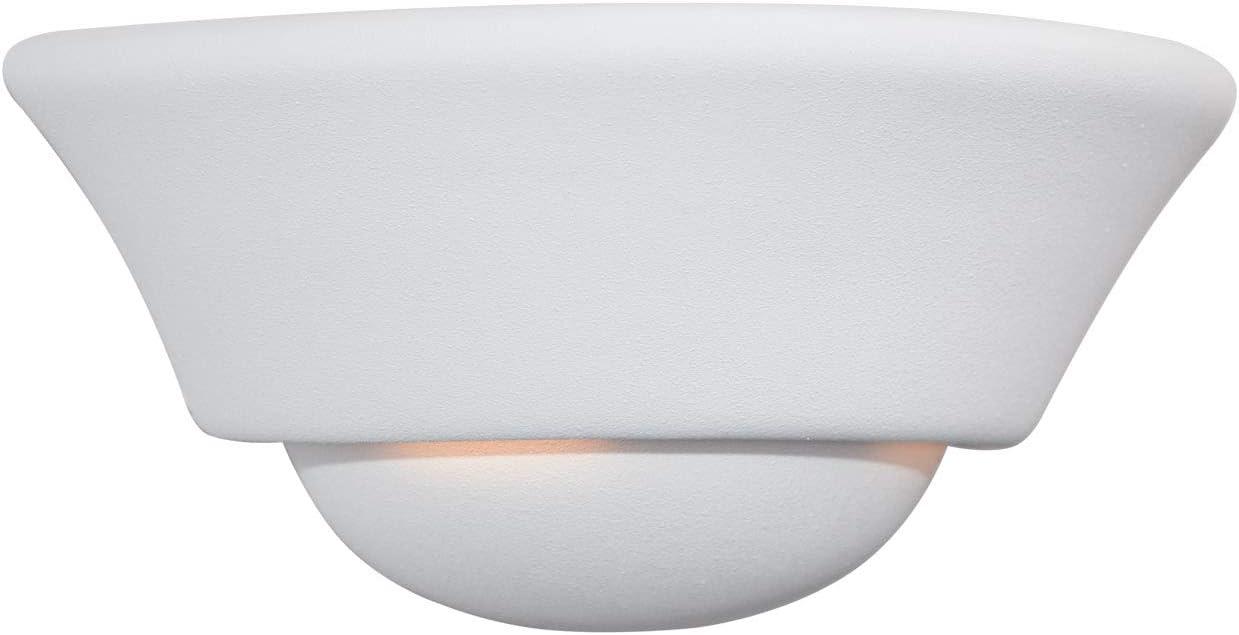 Designers Fountain 6031-WH 1 Light Wall Sconce in White,