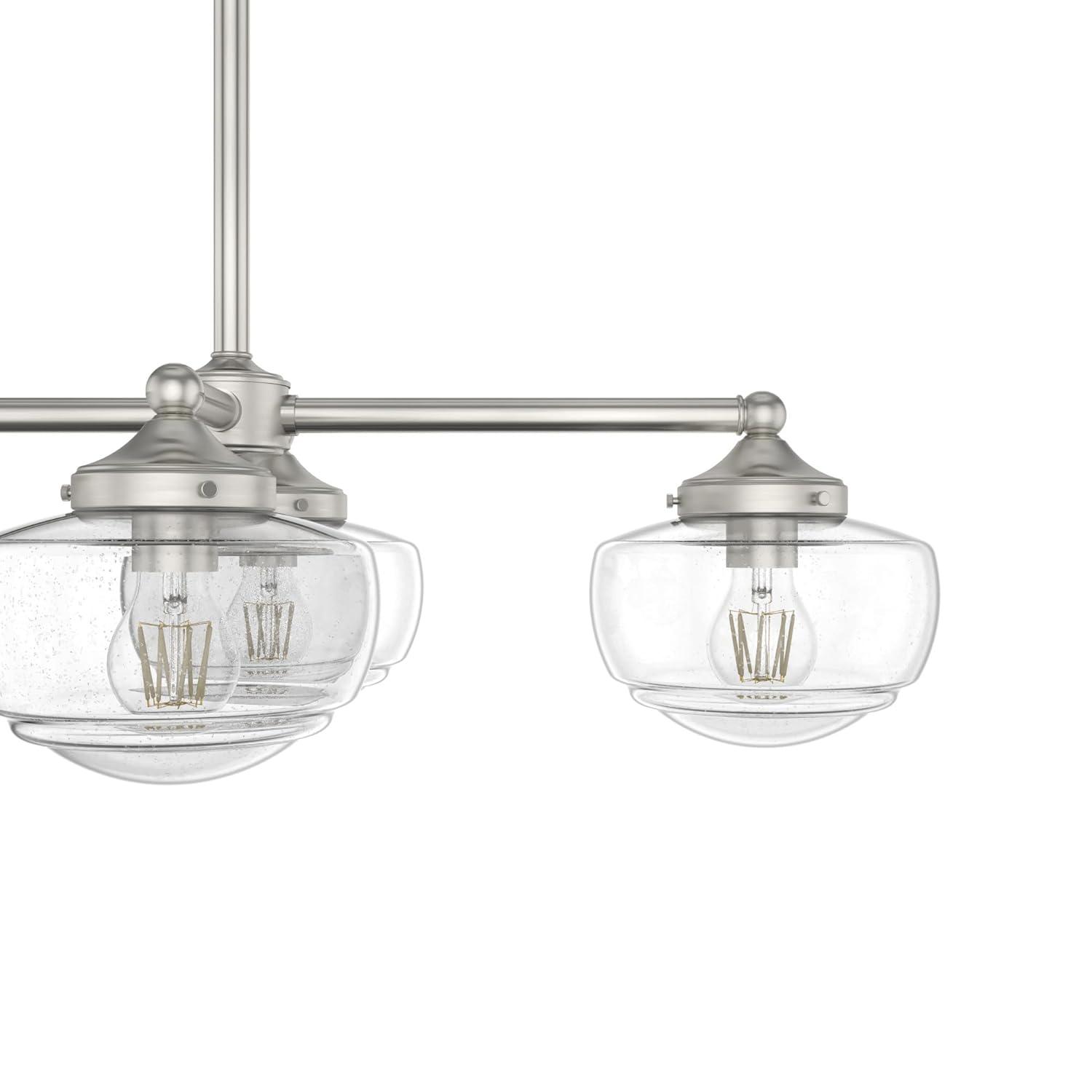 Saddle Creek 7 - Light Kitchen Island Linear Pendant