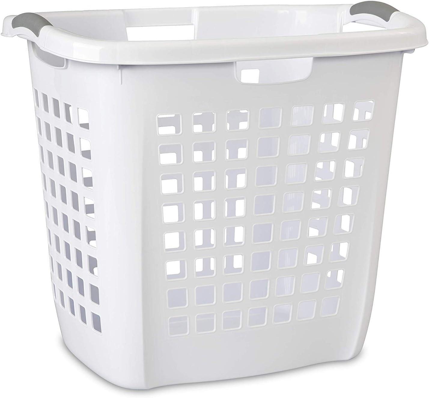 Sterilite Ultra™ Easy Carry Hamper White