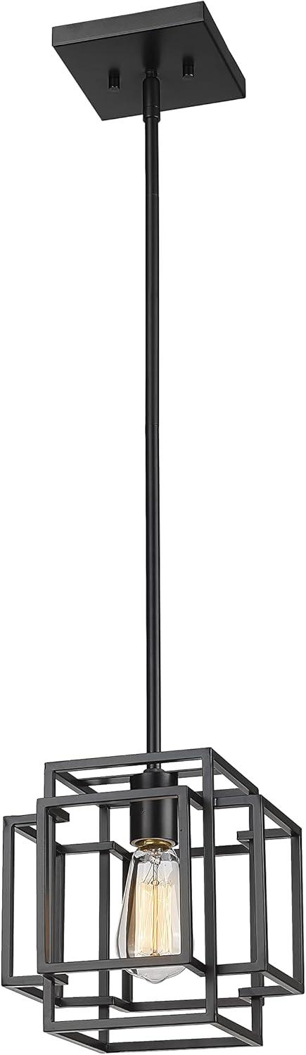 Z-Lite Titania 1 - Light Pendant in  Matte Black
