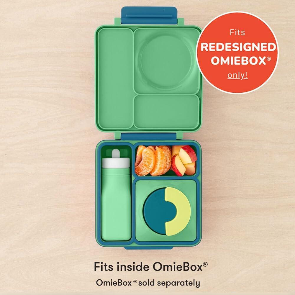 OmieLife OmieBottle Leak-Proof Reusable Silicone Water Bottle - 8.7 oz, Straw Top, BPA-Free & Phthalate-Free